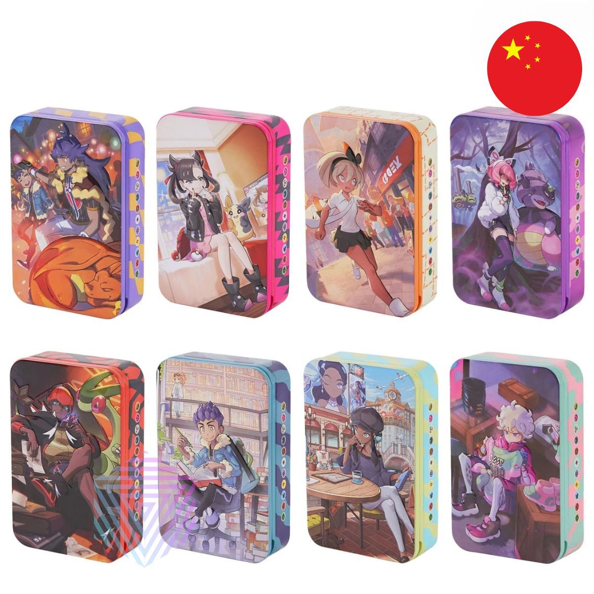 Box-Set - CSI Mini-Tin Rosemary - CHINESISCH - Pokémon