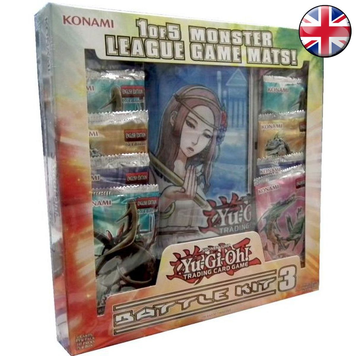 Box – DE – Forbidden Lance – Sealed Play Battle Kit – Battle Pack 3 – BP03 – 1. Druck – Yu-Gi-Oh!