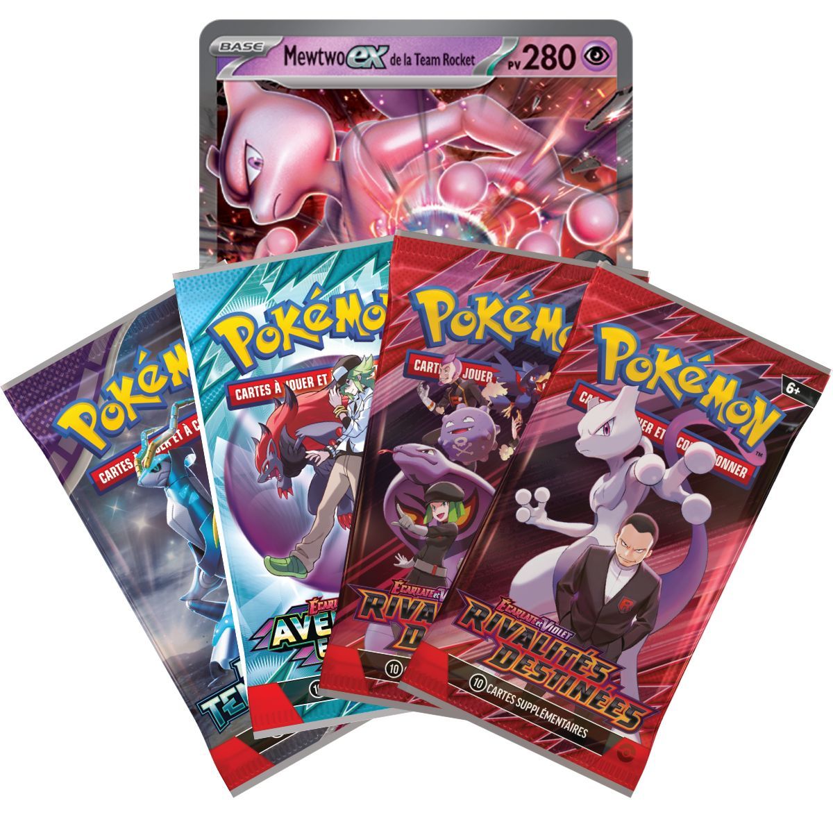 Box-Set – Mewtwo-ex Team Rocket (25. Juni) – FR – Pokémon