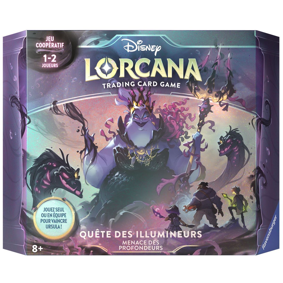 Quest of the Illuminators Box – Die Rückkehr von Ursula – Set 4 – FR – Disney Lorcana