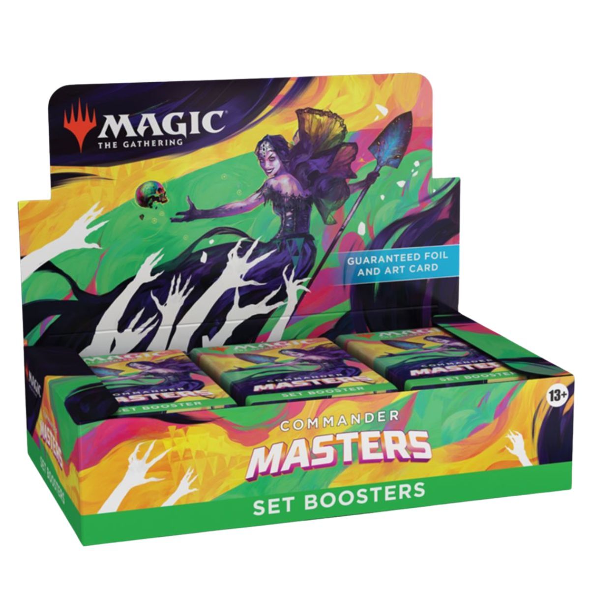 Commander Masters – DE – Erweiterungs-Boosterbox – Magic the Gathering