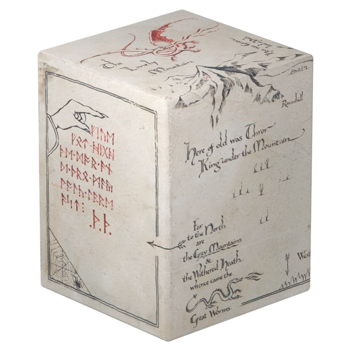 Deckbox Boulder 100+ - Ultimativer Wächter - Thrórs Karte leuchtet im Dunkeln - MTG Der Hobbit