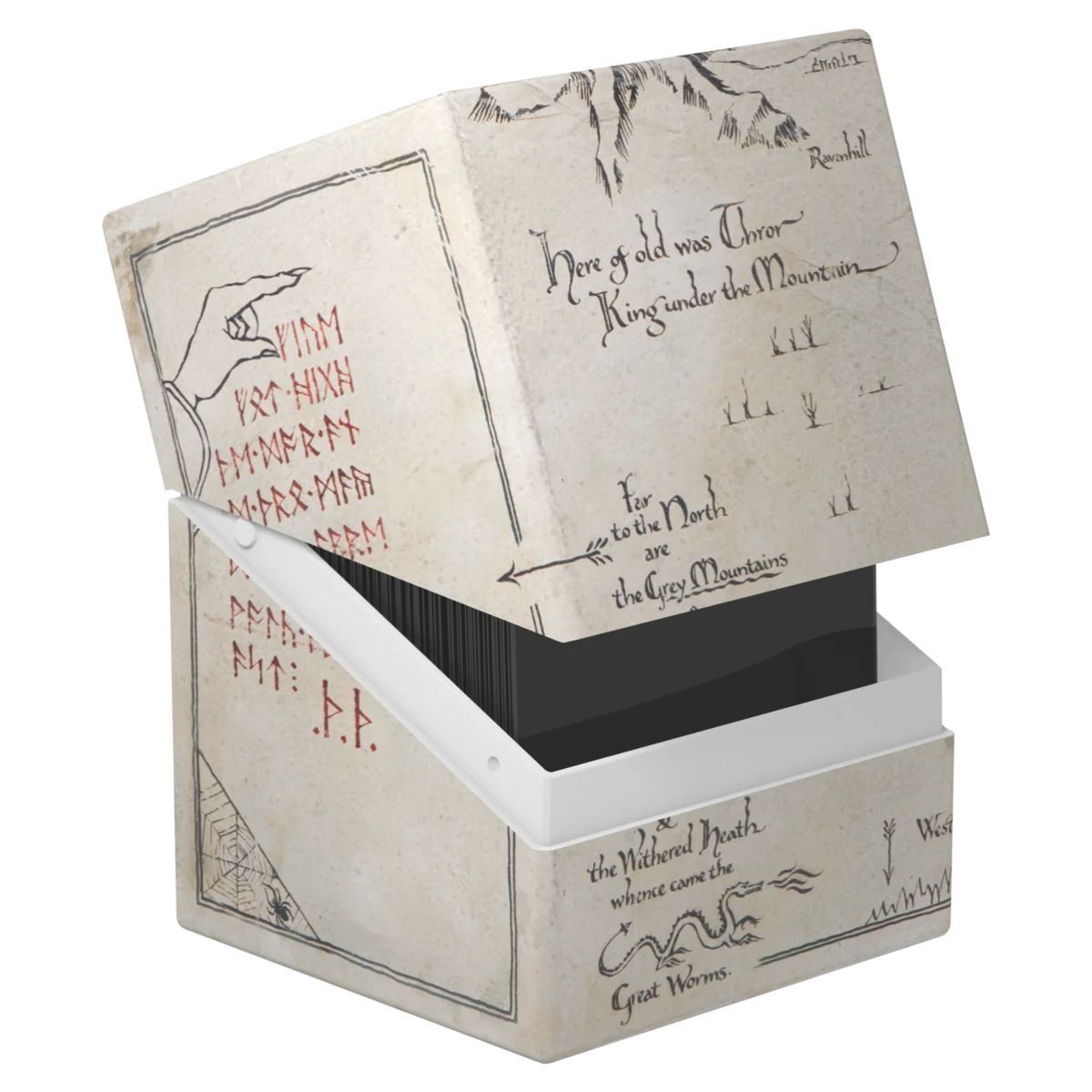 Deckbox Boulder 100+ - Ultimativer Wächter - Thrórs Karte leuchtet im Dunkeln - MTG Der Hobbit