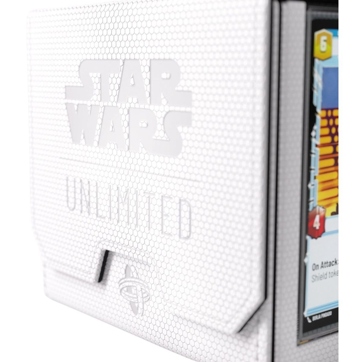 Deck Box – Gamegenic – Star Wars Unlimited – Double Deck Pod Weiß/Schwarz