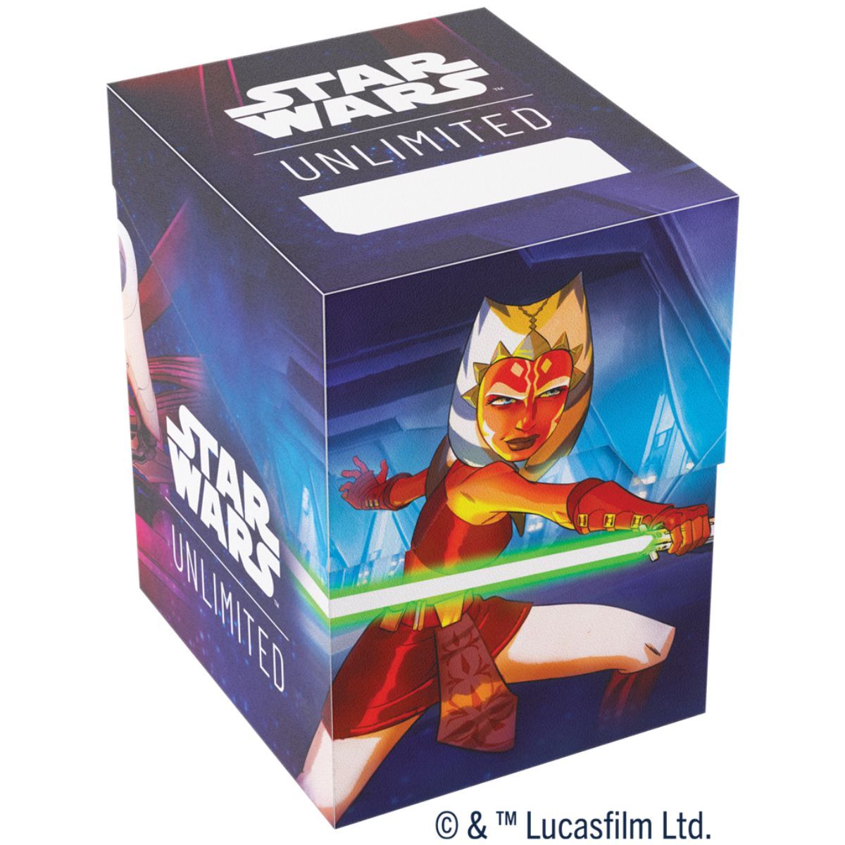 Deck Box – Gamegenic – Star Wars Unlimited – Soft Crate: Ahsoka/Grievous