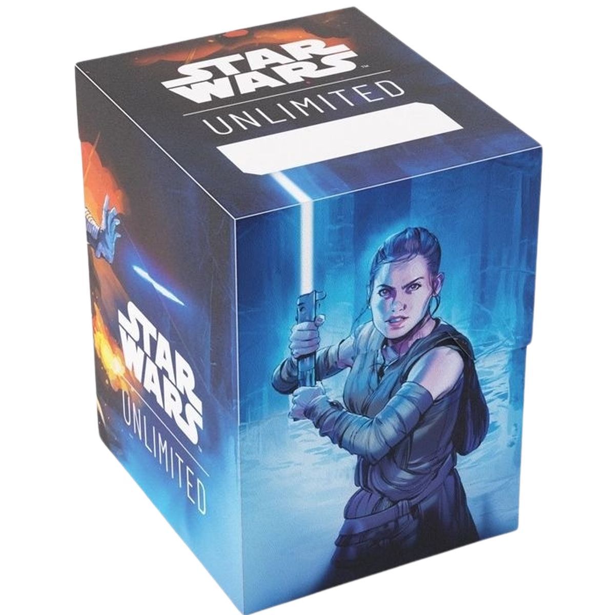 Deckbox – Gamegenic – Star Wars Unlimited – weiche Kiste: Rey/Kylo Ren