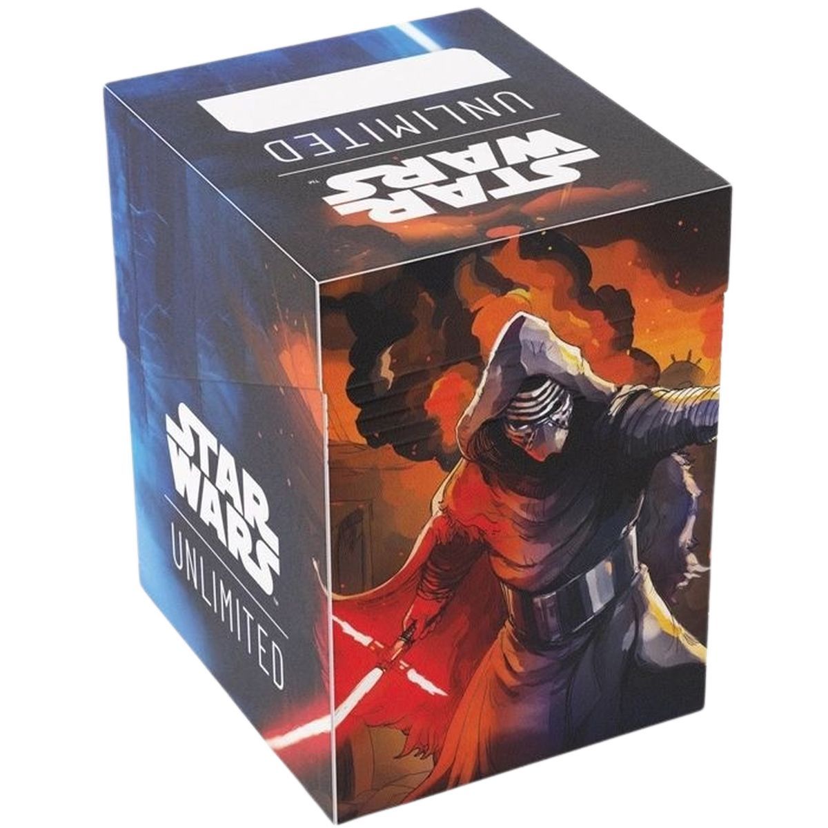 Deckbox – Gamegenic – Star Wars Unlimited – weiche Kiste: Rey/Kylo Ren