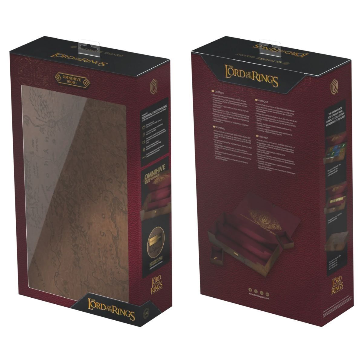 Deckbox – Omnihive 1000+ Xenoskin – Herr der Ringe: Orte von Mittelerde – Ultimativer Wächter