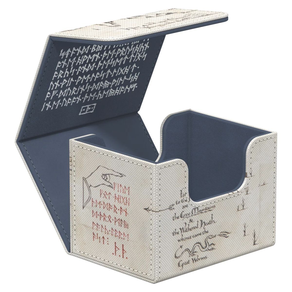 Deckbox Sidewinder 100+ - Ultimativer Schutz - Thrórs Karte - MTG Der Hobbit