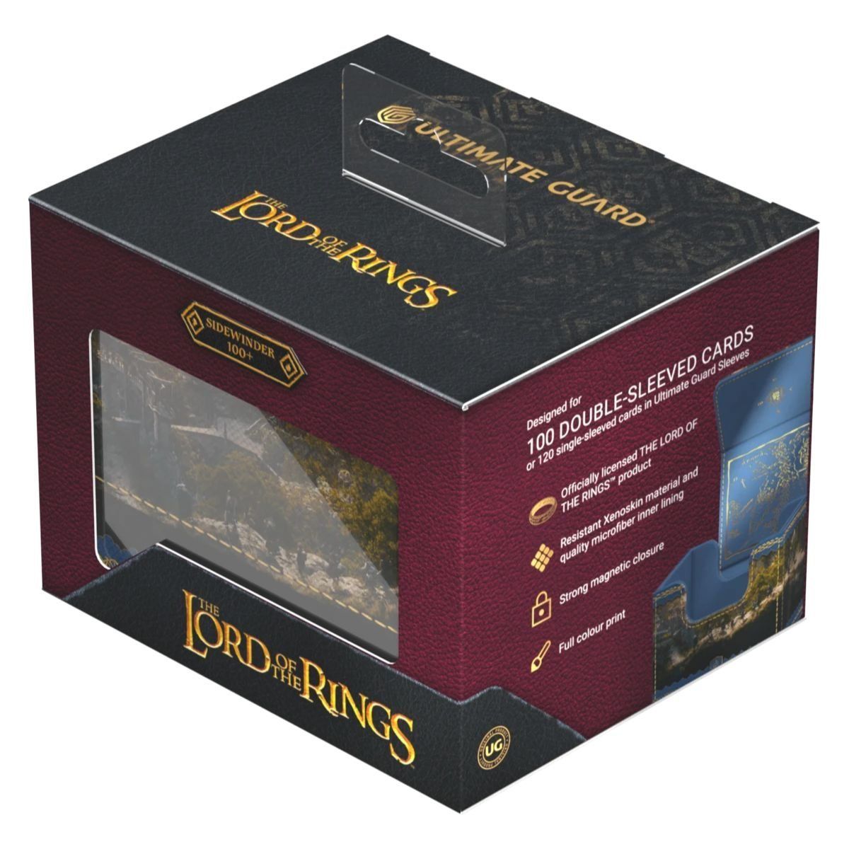 Deckbox – Sidewinder 100+ Xenoskin – Herr der Ringe – Bruchtal – Ultimativer Wächter
