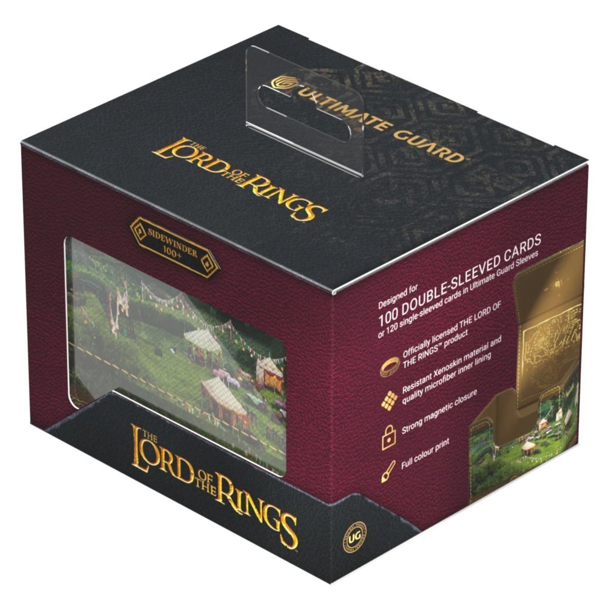 Deckbox – Sidewinder 100+ Xenoskin – Herr der Ringe – Das Auenland – Ultimativer Wächter
