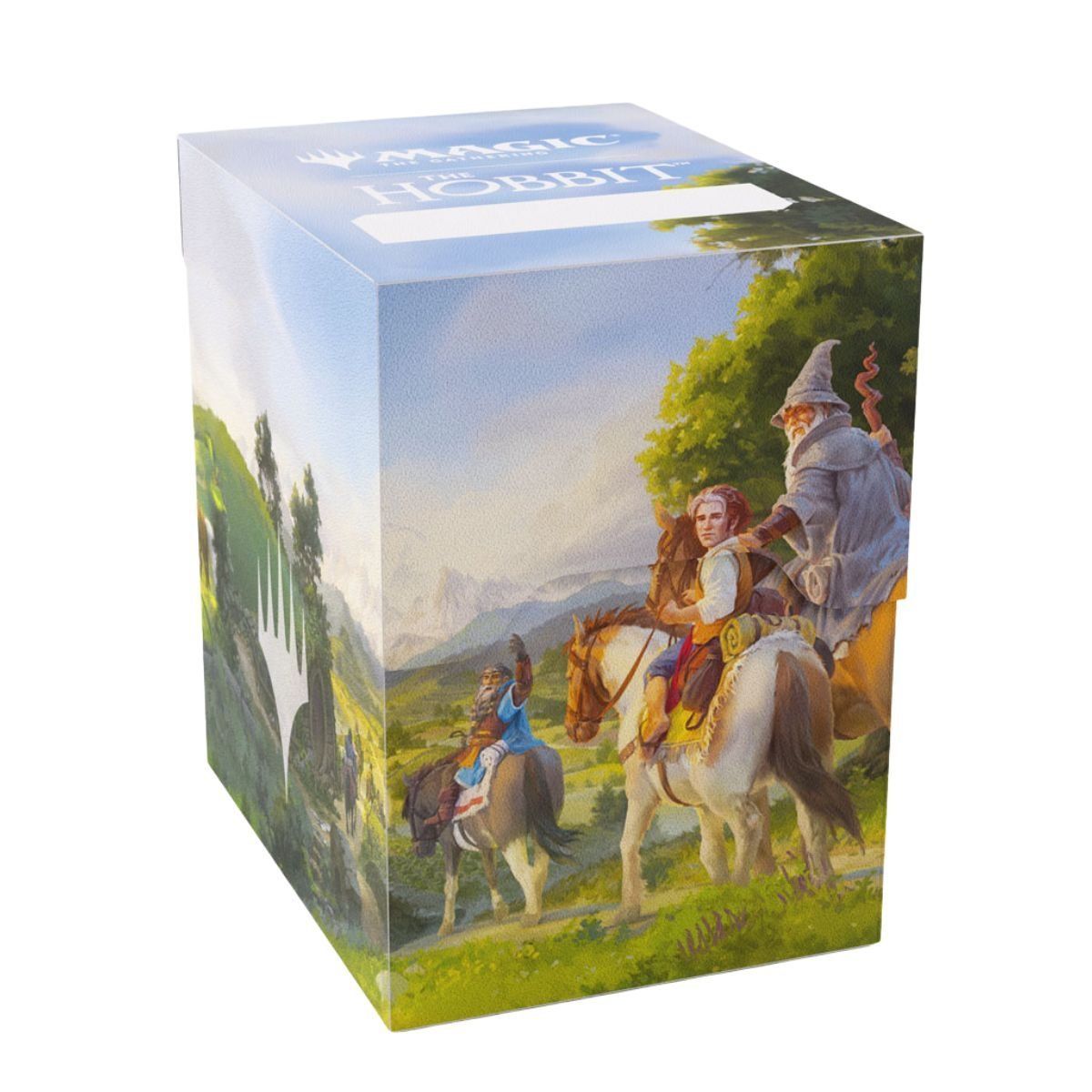 Deckbox Soft Crate 80+ - Gamegenic - Leaving Hobbiton - MTG Der Hobbit