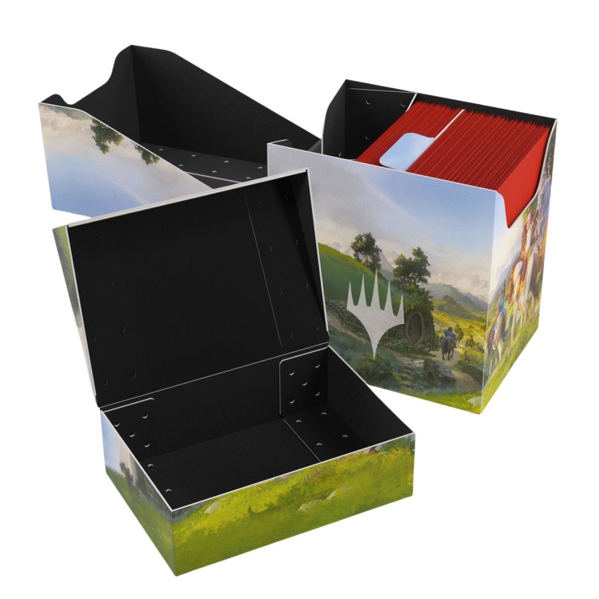 Deckbox Soft Crate 80+ - Gamegenic - Leaving Hobbiton - MTG Der Hobbit