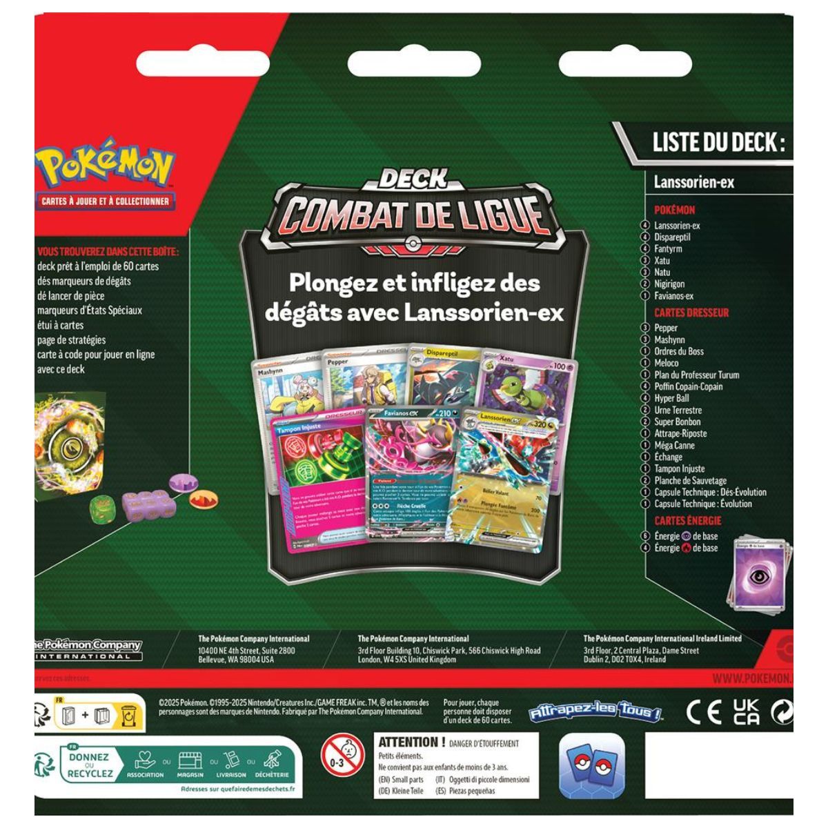 Liga-Kampfdeck – Dragapult-Ex - Pokémon - FR