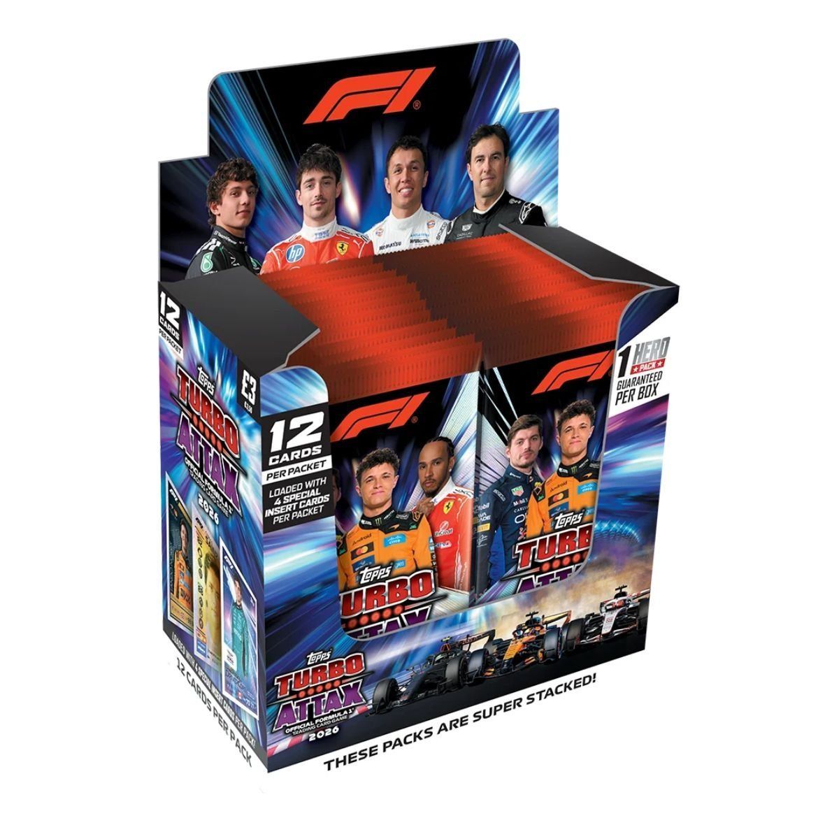 Item Anzeige 24 Booster F1 Turbo Attax 2026/27 - Topps - DE