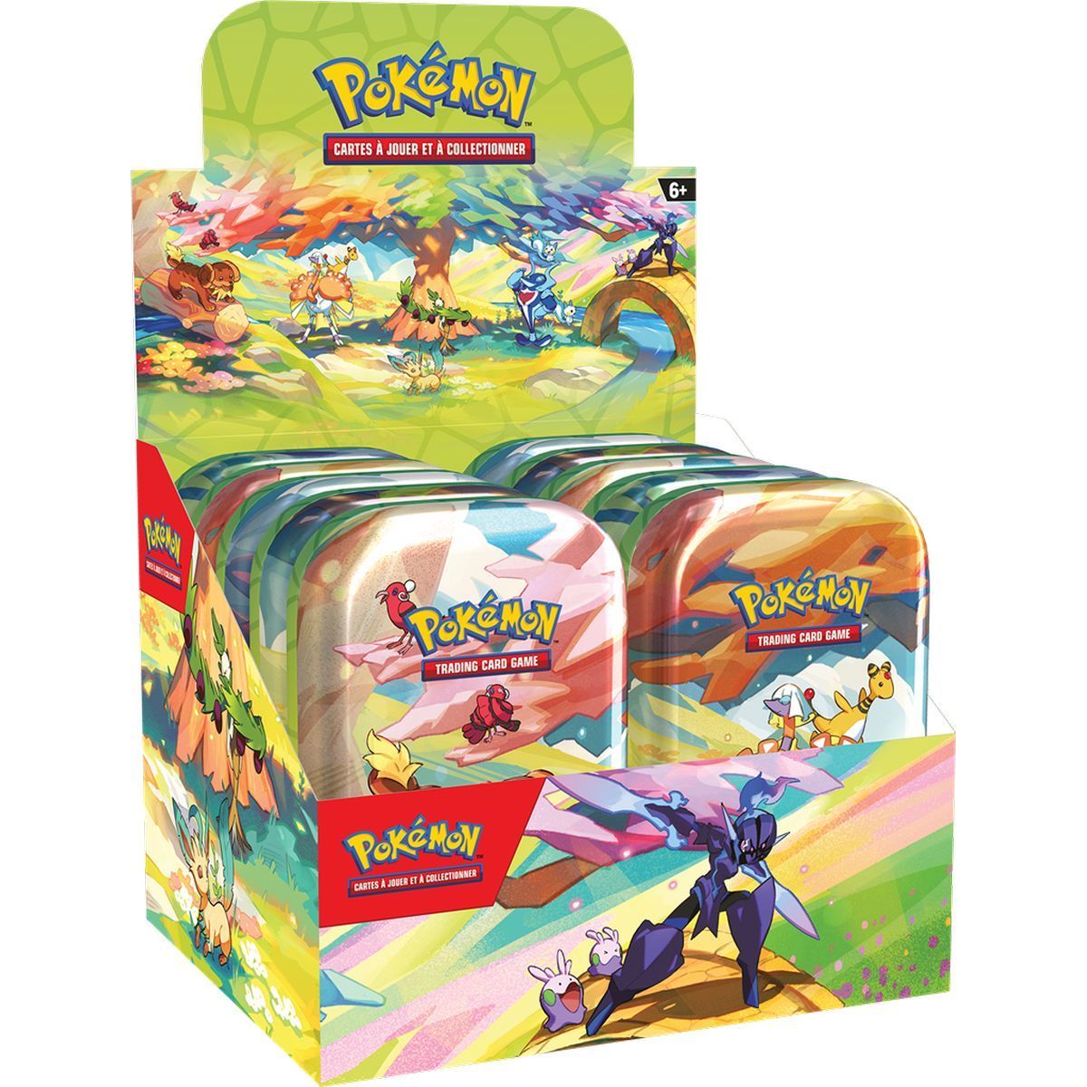 Display mit 10 Mini-Dosen – Pokébox Q4 Magnificent Paldéa – FR – Pokémon