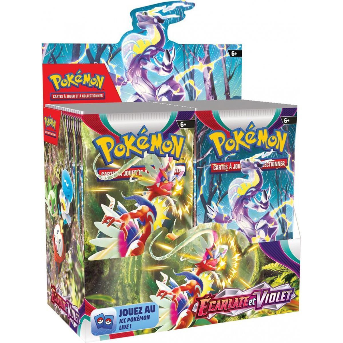 Scharlachrot und Violett anzeigen – Booster-Box – FR – [SV1][EV01] – Pokémon