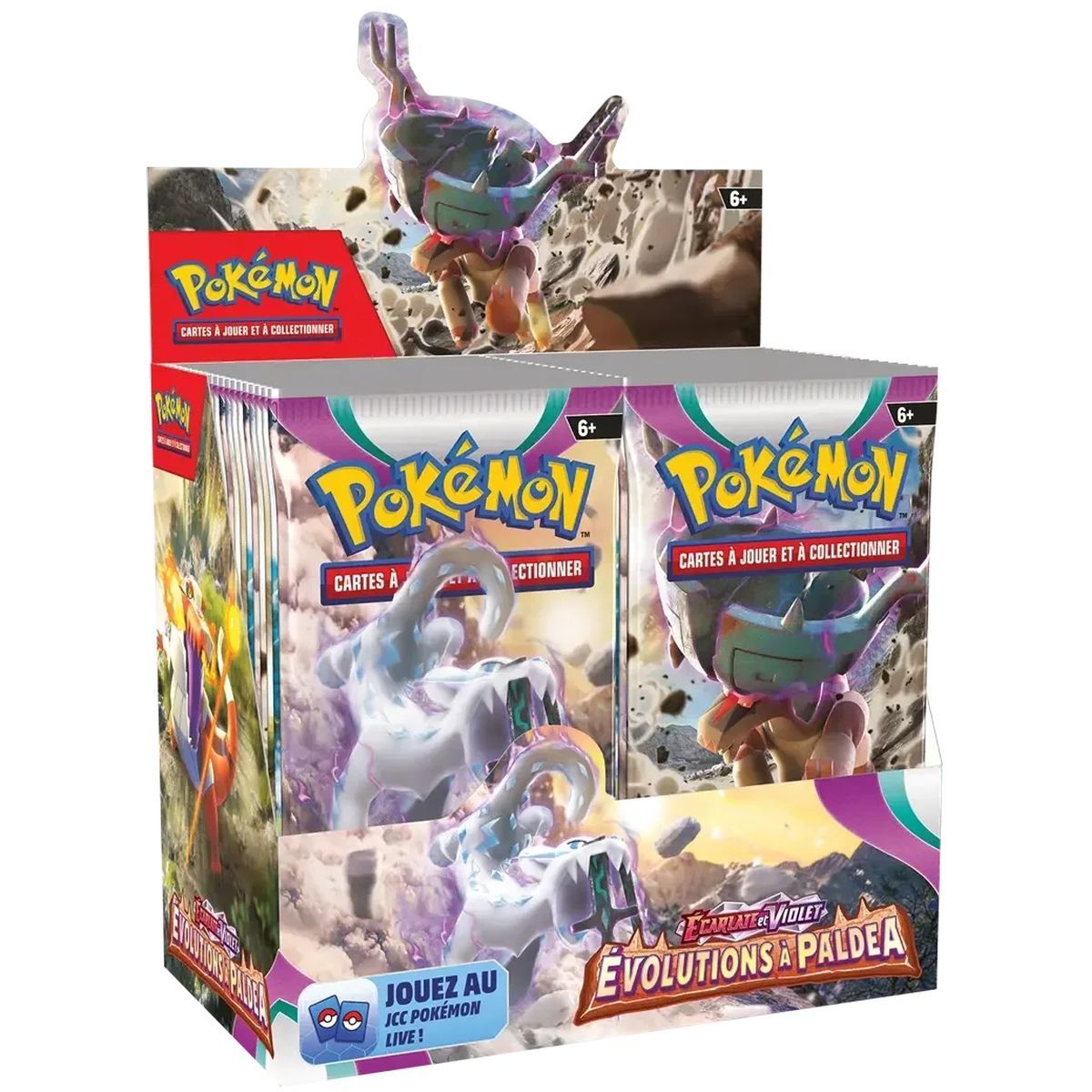 Entwicklungen in Paldea anzeigen – Booster-Box – FR – [SV2][EV02] – Pokémon