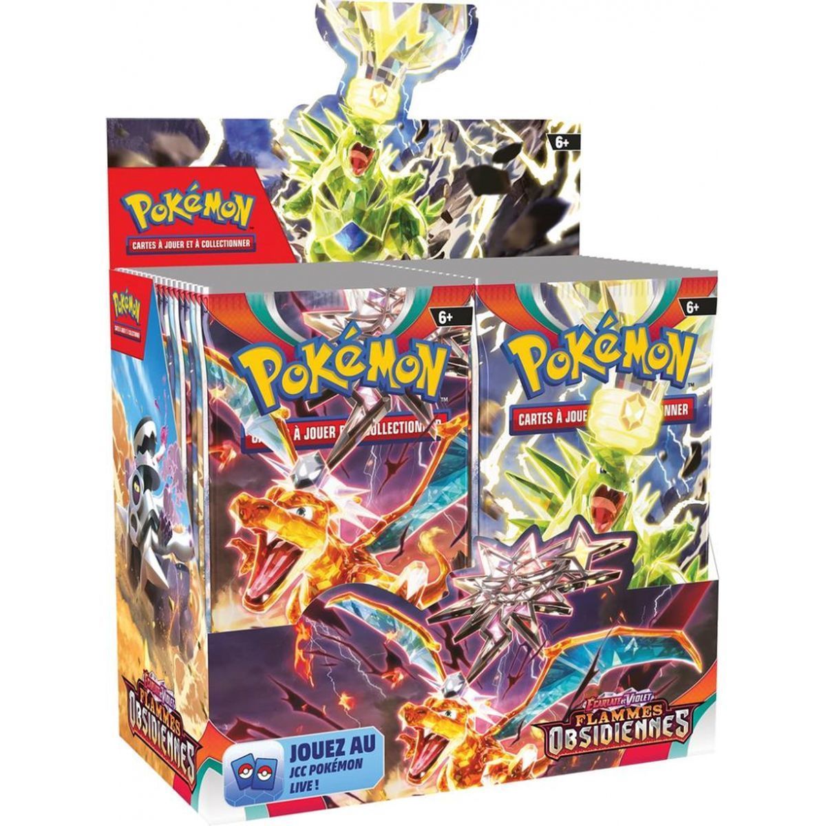 Display Obsidian Flames – Booster Box – FR – [SV3][EV03] – Pokémon