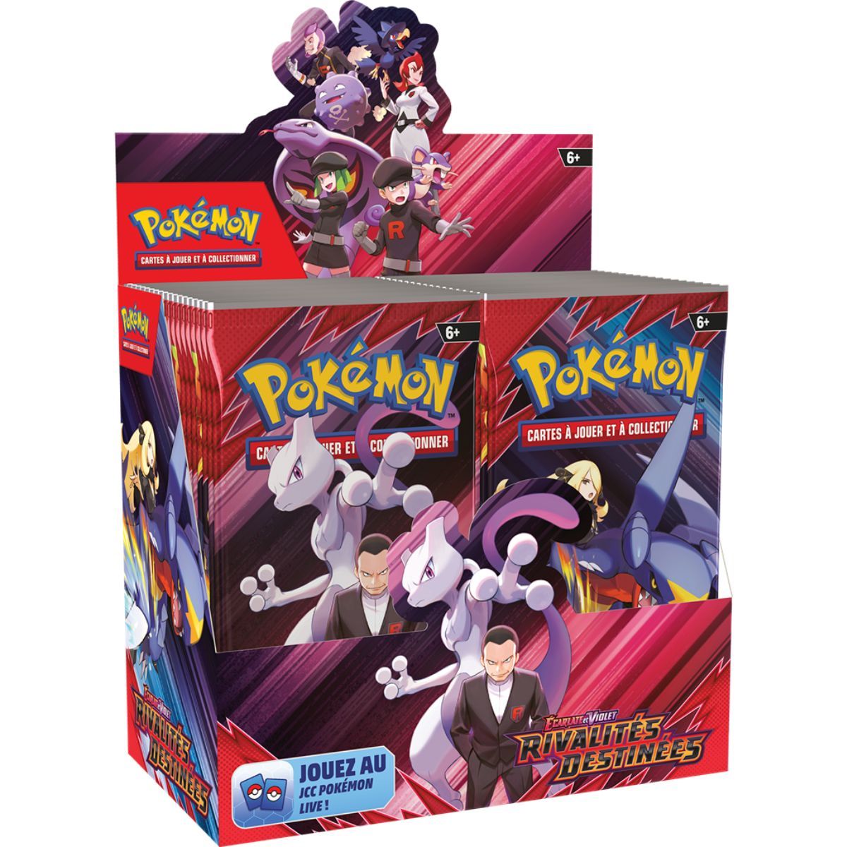 Display Schicksalhafte Rivalitäten - Booster Box - FR - [SV10][EV10] - Pokémon