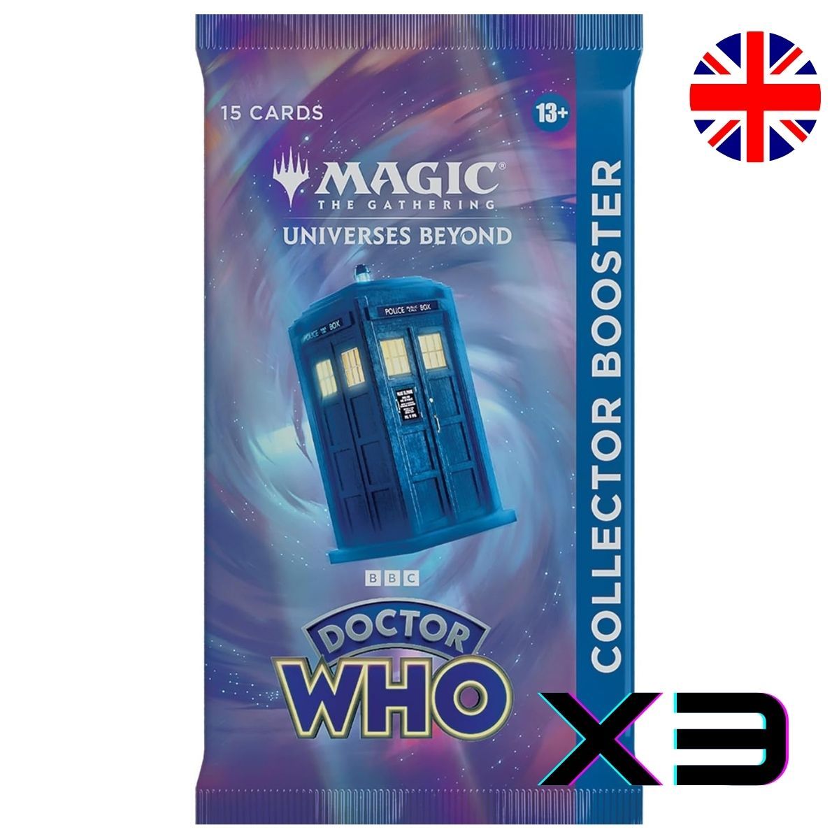 Item Doctor Who – EN – 3er-Set Collector-Booster – Magic the Gathering Universe Beyond