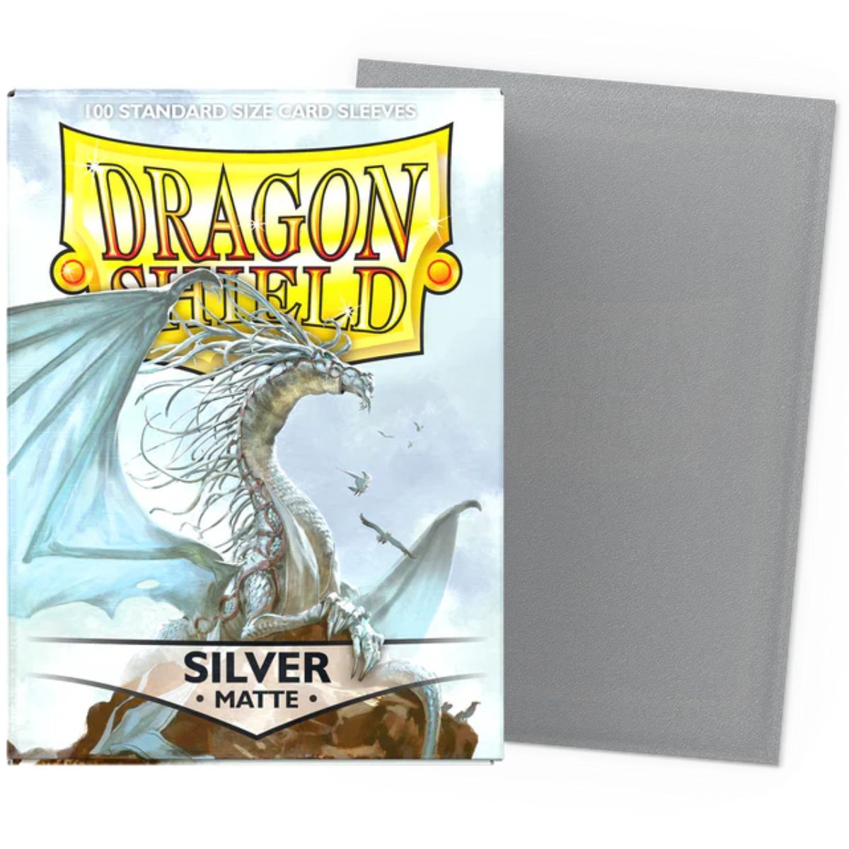 Dragon Shield – 100 Kartenhüllen – Hüllen – Standard matt – Smaragd