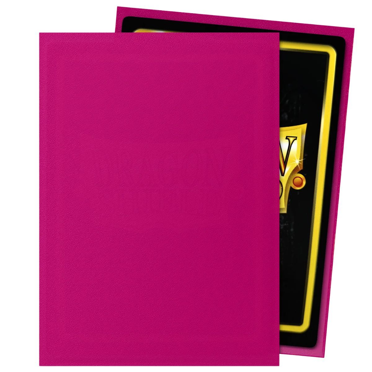 Dragon Shield – 100 Kartenhüllen – Standard Matt – Magenta