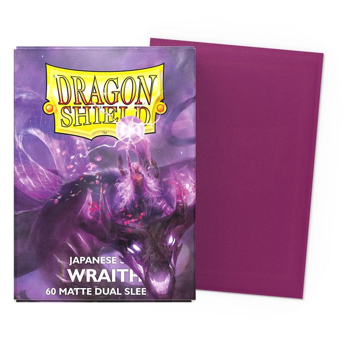 Dragon Shield – 60 Kartenhüllen – Hüllen – Mini Dual Matte – Wraith