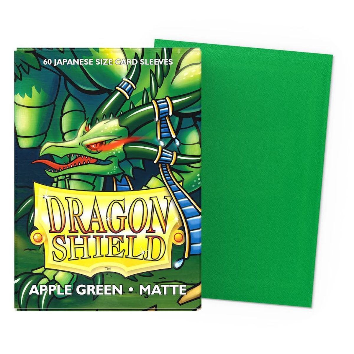 Dragon Shield – 60 Kartenhüllen – Hüllen – Mini: Mattes Apfelgrün