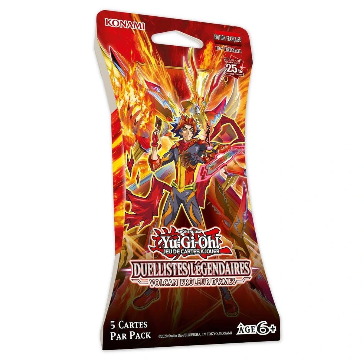 Legendary Duelists: Soulburner Volcano – FR – Blister Booster – LD10-FR – 1. Druck – Yu-Gi-Oh!