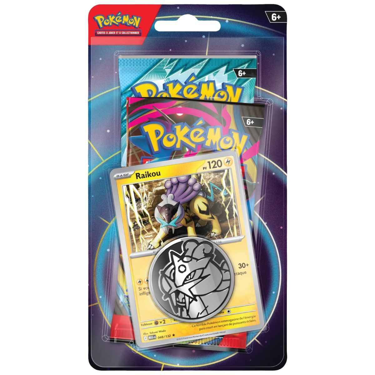Item Duopack Raikou - FR - [EV09][ME02] - Pokémon - 2 Boosterpacks Q1 2026
