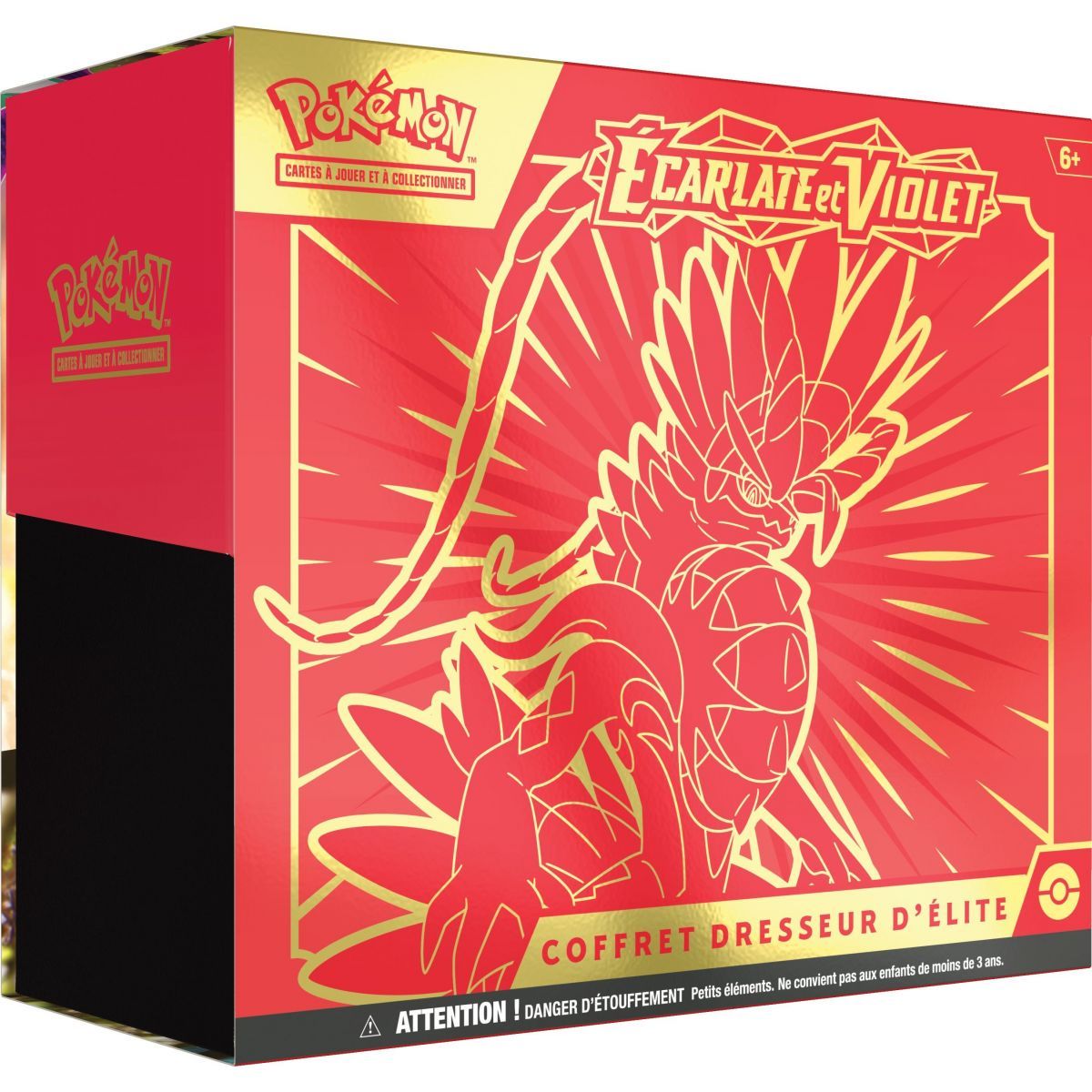 ETB Koraidon – Elite-Trainer-Box – FR – Scharlachrot und Violett [SV1][EV01] – Pokémon