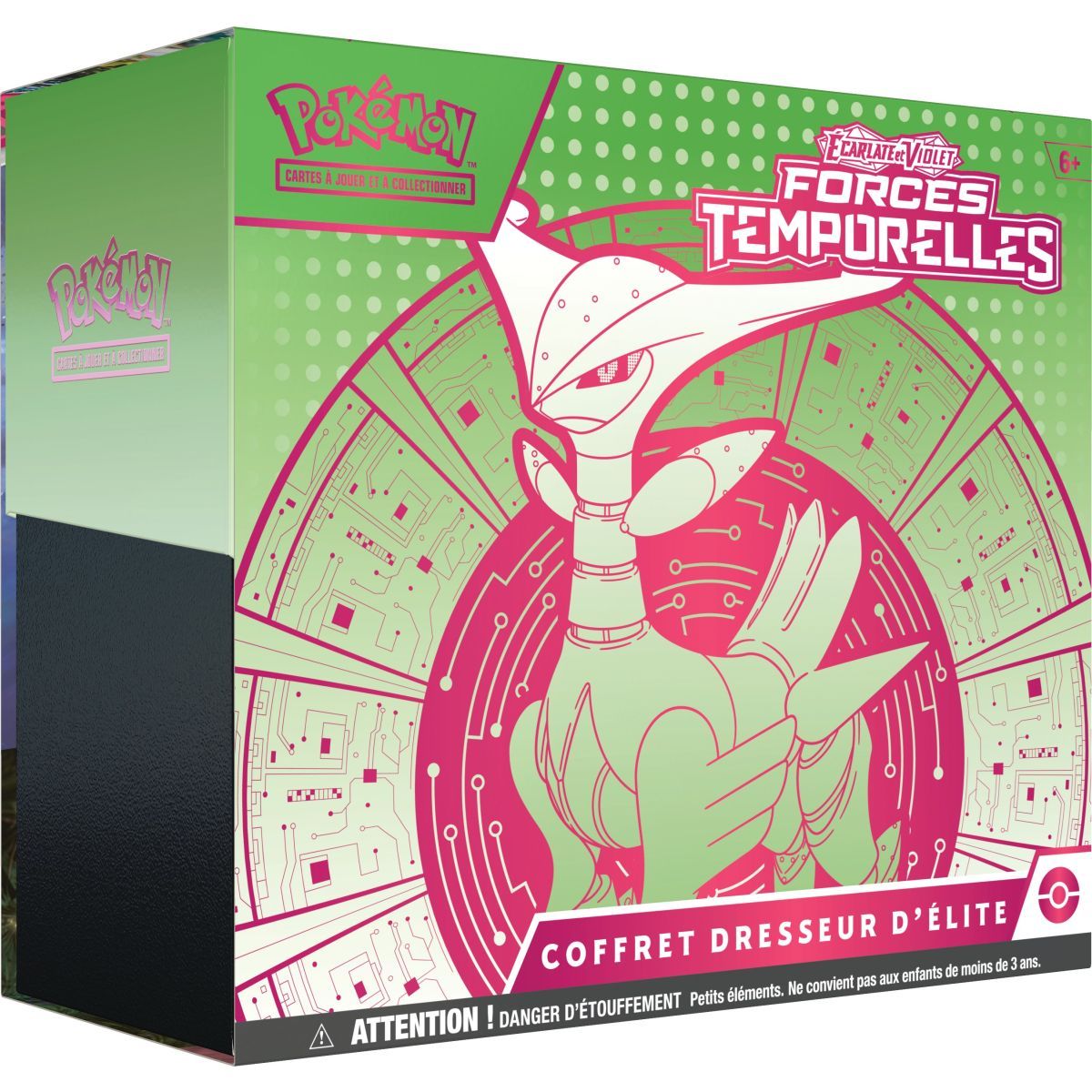 Item ETB Viridium – Elite Trainer Box – FR – Temporal Forces [SV5][EV05] – Eisengrün – Pokémon