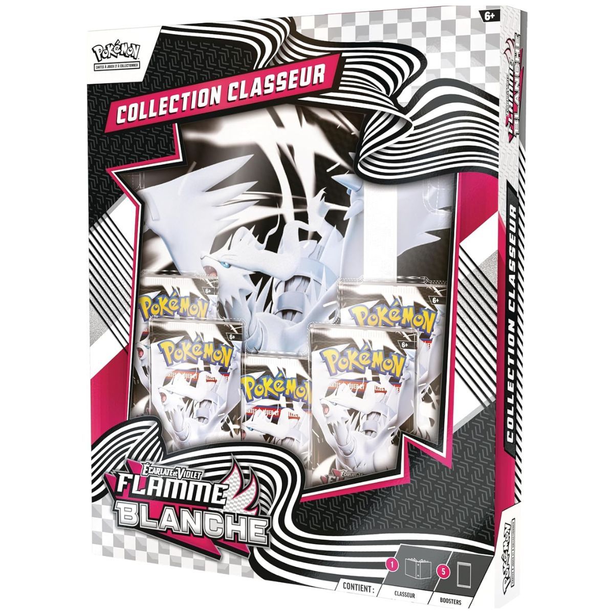 Weiße Flamme - Ordnersammlung - Reshiram - Pokémon - FR - [SV10.5][EV10.5]