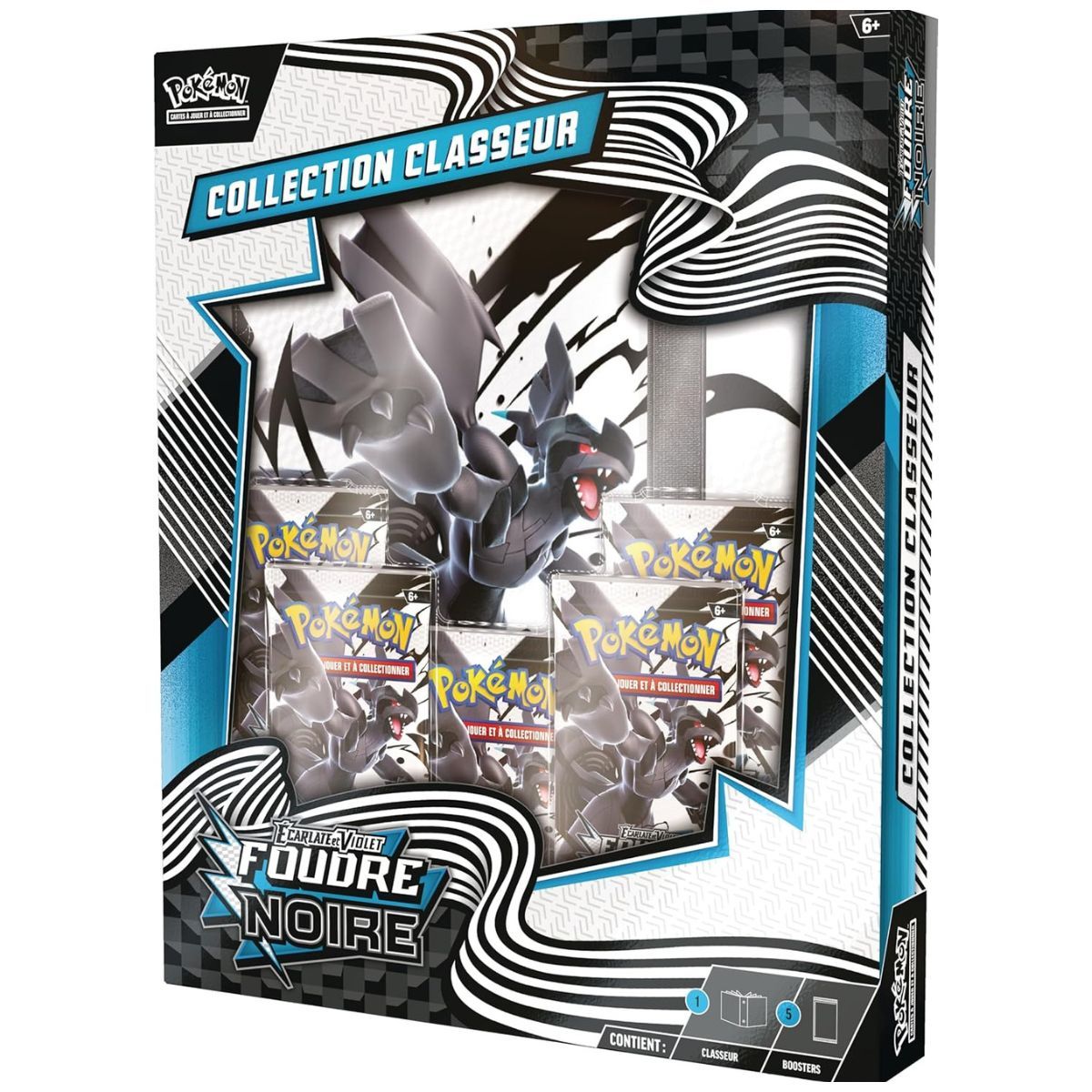Schwarzer Blitz - Ordnersammlung - Zekrom - Pokémon - FR - [SV10.5][EV10.5]