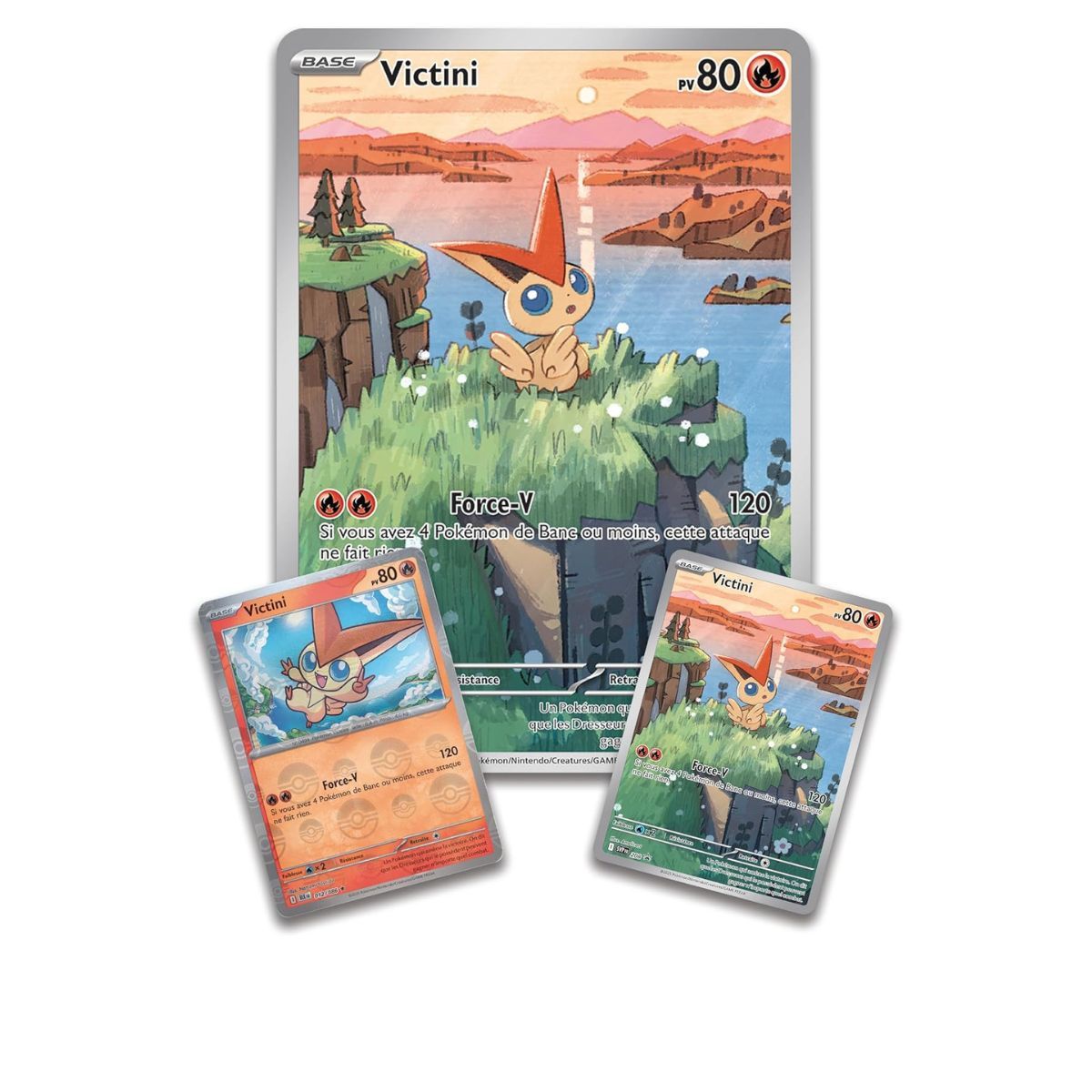 Schwarzer Blitz & Weiße Flamme - Victini Illustration Box - Pokémon - FR - [SV10.5][EV10.5]