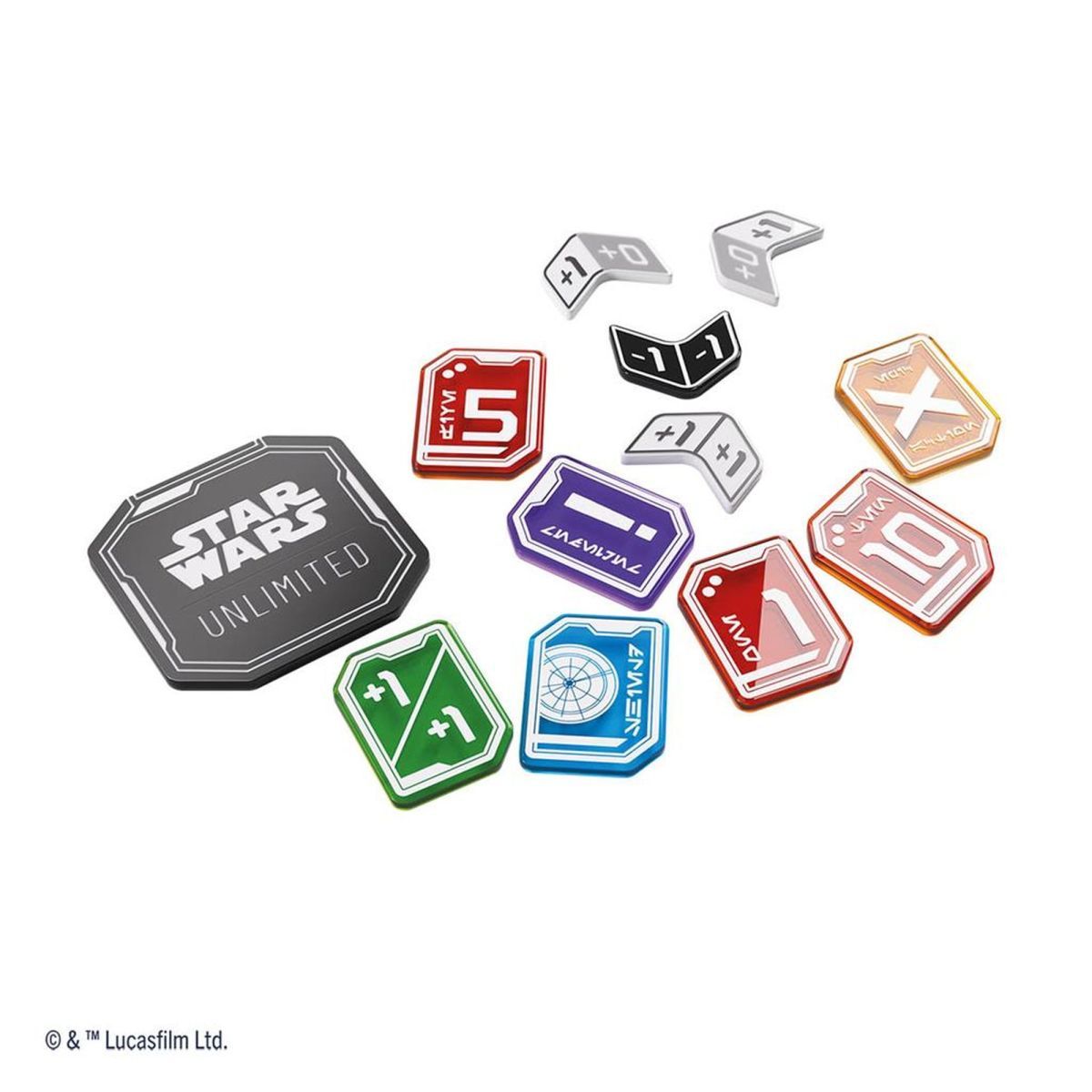 Gamegenic - Acryl-Tokens - Star Wars Unlimited - 55 Stück