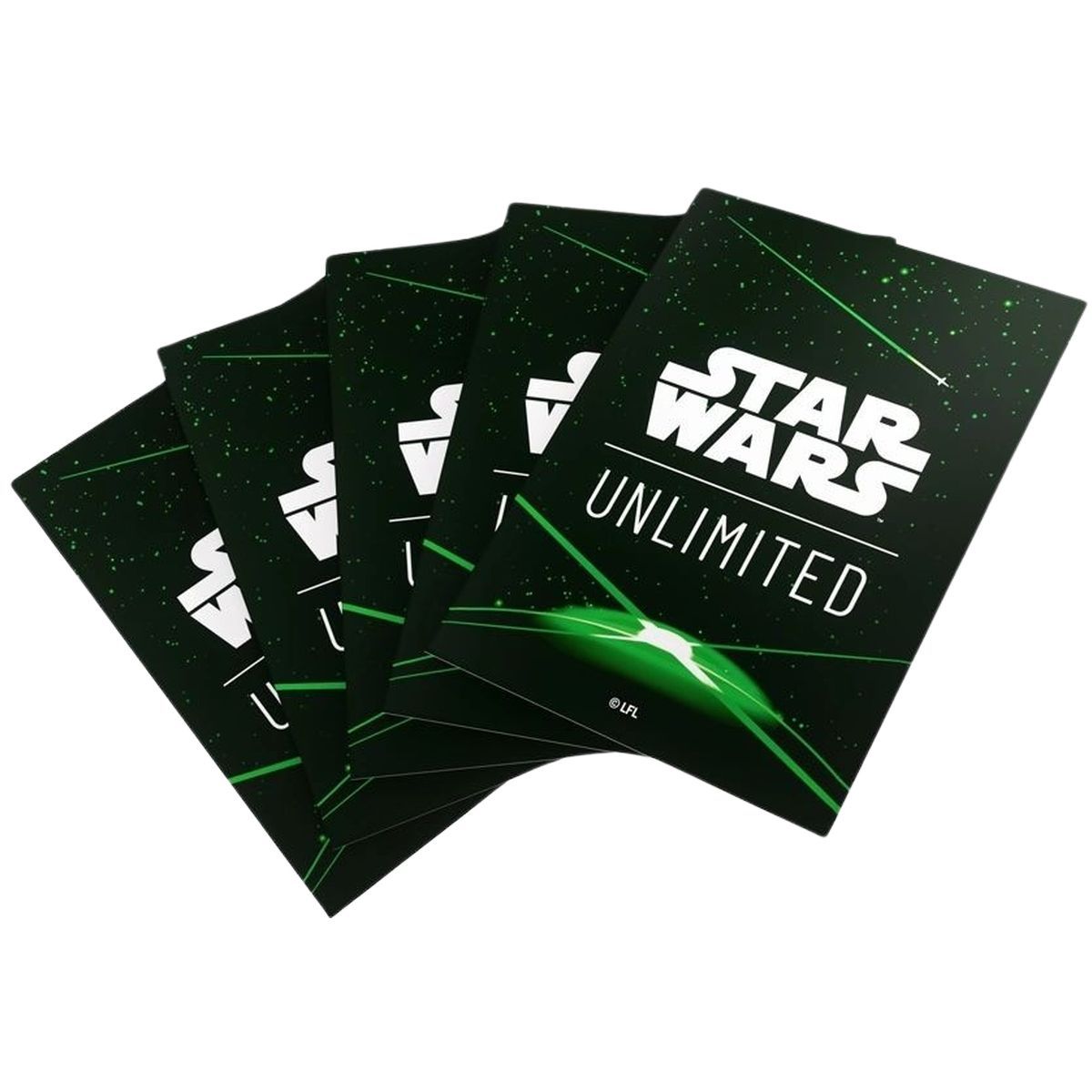 Gamegenic – Kartenschützer – Hüllen – Star Wars Unlimited – Kartenrückseite grün