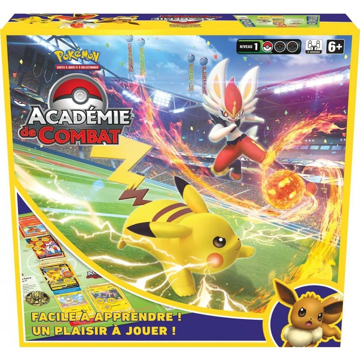 Item Brettspiel – Combat Academy – FR – 2. Auflage – 2022 – Pokémon