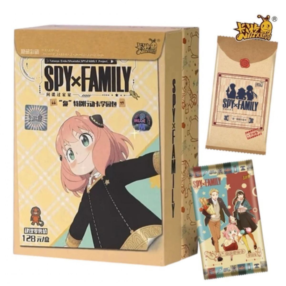 Kayou 110 – Box mit 4 Boostern + Spezial-Booster – Spy x Family – CH