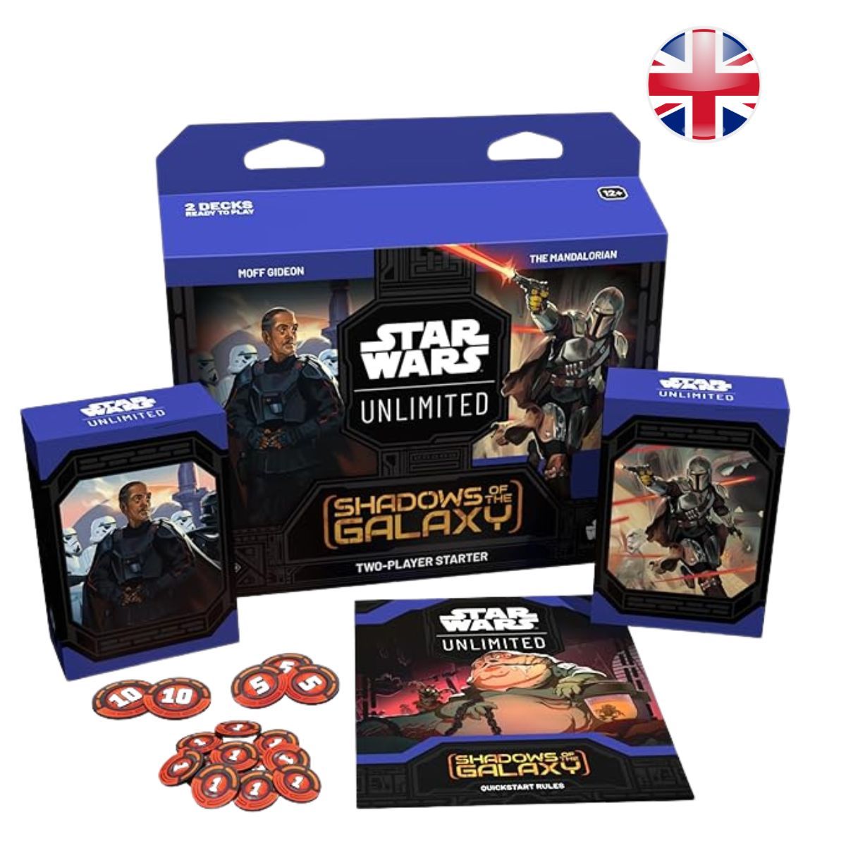 2-Spieler-Starterkit – Shadows of the Galaxy – DE – Star Wars – SWU2