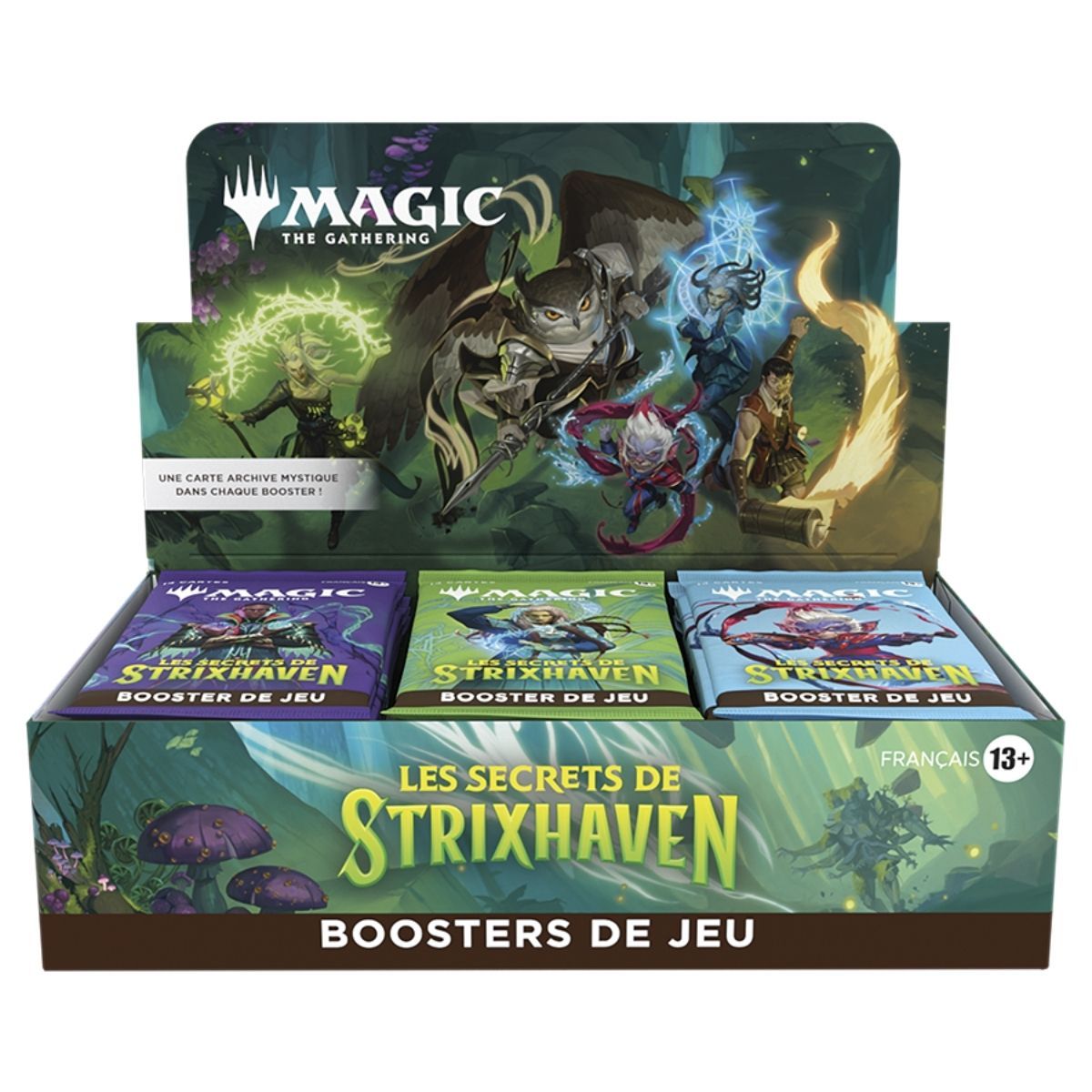 Die Geheimnisse von Strixhaven – FR – Box mit 30 Spielboostern – Magic: The Gathering – SOS