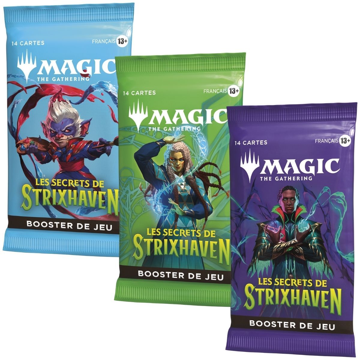 Die Geheimnisse von Strixhaven – FR – Set mit 10 Spielboostern – Magic: The Gathering – SOS