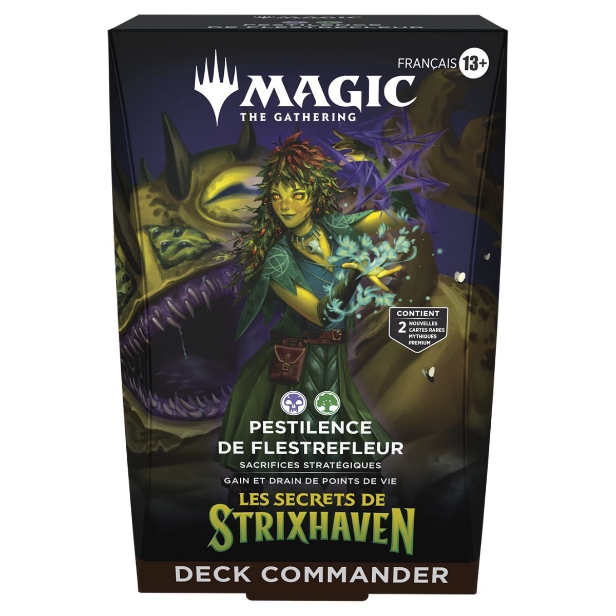 Die Geheimnisse von Strixhaven – Konvolut von 5 Commander-Decks – FR – Magic: The Gathering – SOS