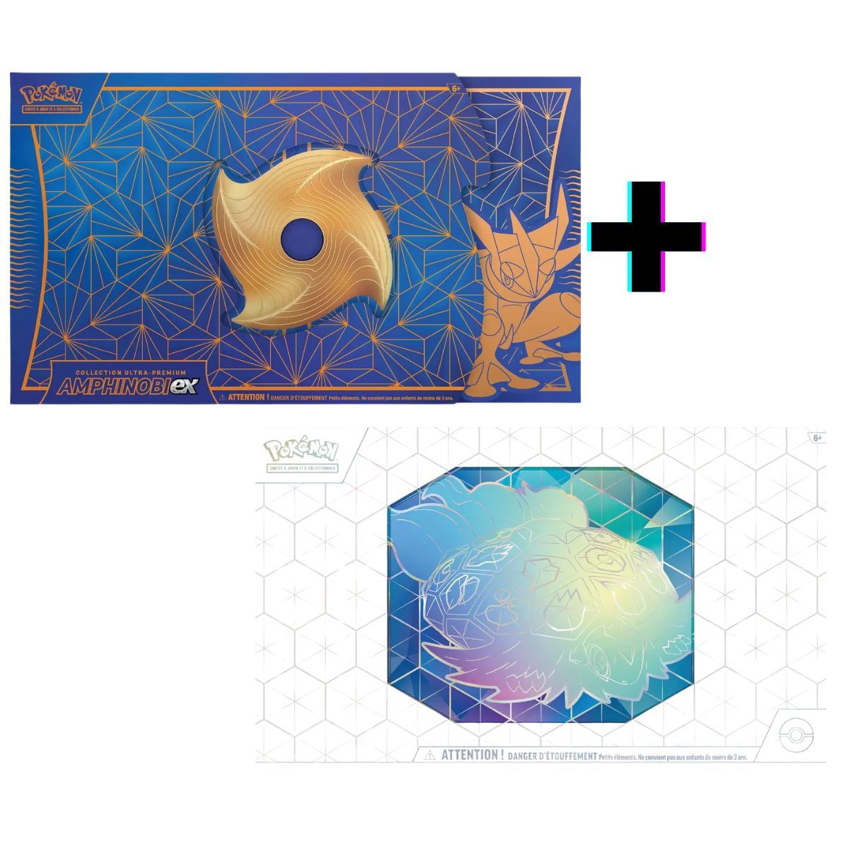 Ultra Premium Box Set 2024 – Terapagos EX und Amphinobi EX – Pokémon – FR