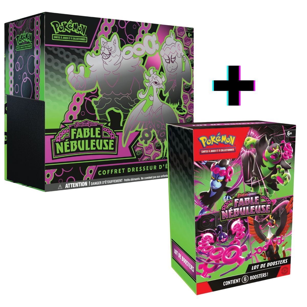 Los mit 1 Bundle + 1 Elite-Trainer-Box Fable Nebula – Pokémon – FR – [SV6.5][EV6.5]