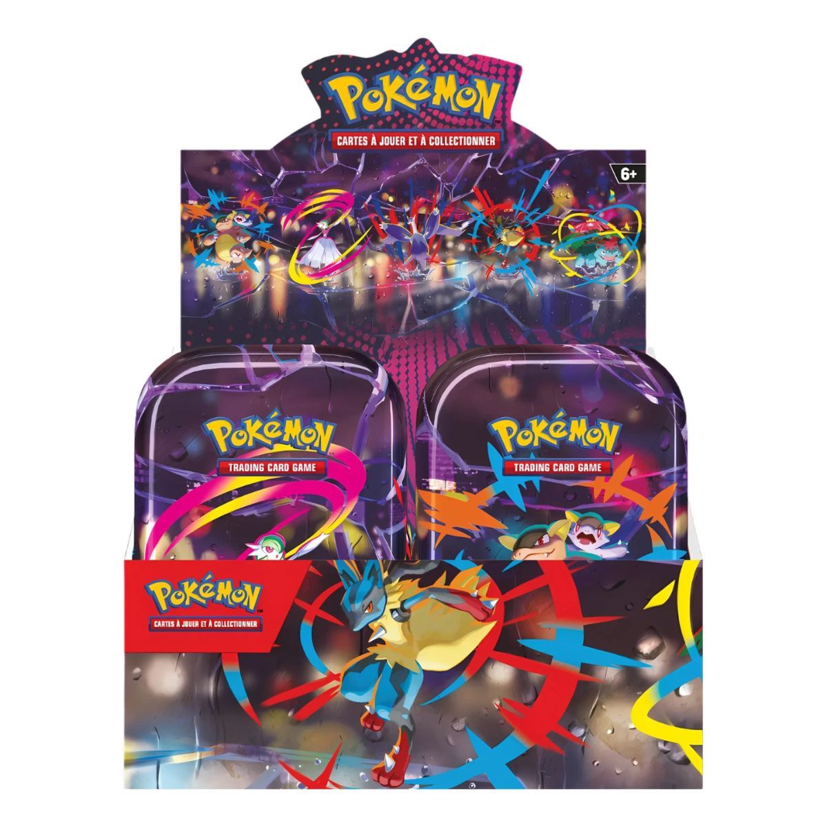 10er-Set Mini-Dosen - Mega-Entwicklung, Mega-Heroismus - FR - [ME1][ME01] - Pokémon