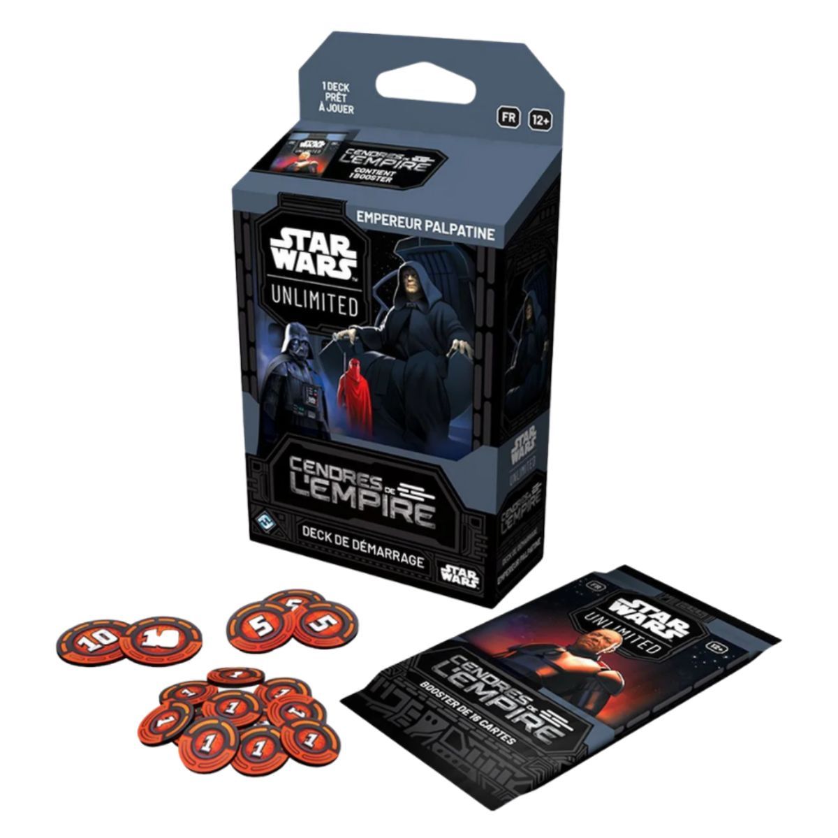 Set mit 2 Starterdecks – Ashes of the Empire – FR – Star Wars Unlimited – SWU8
