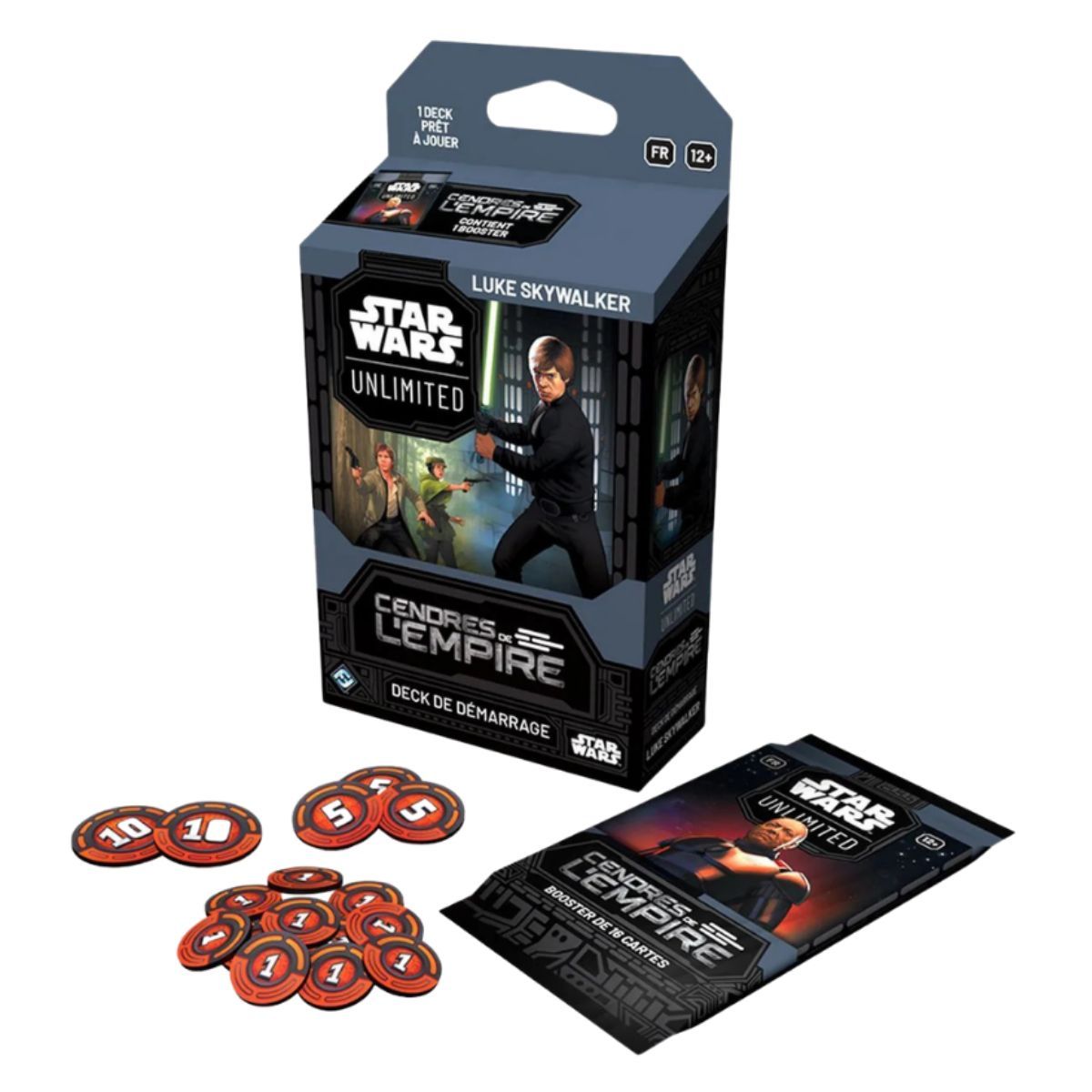Set mit 2 Starterdecks – Ashes of the Empire – FR – Star Wars Unlimited – SWU8