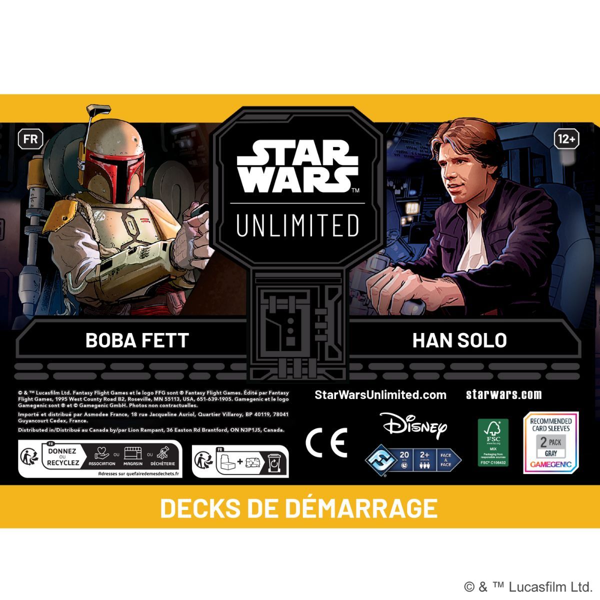 2-Spieler-Starterkit – Twilight of the Republic – FR – Star Wars Unlimited – SWU3